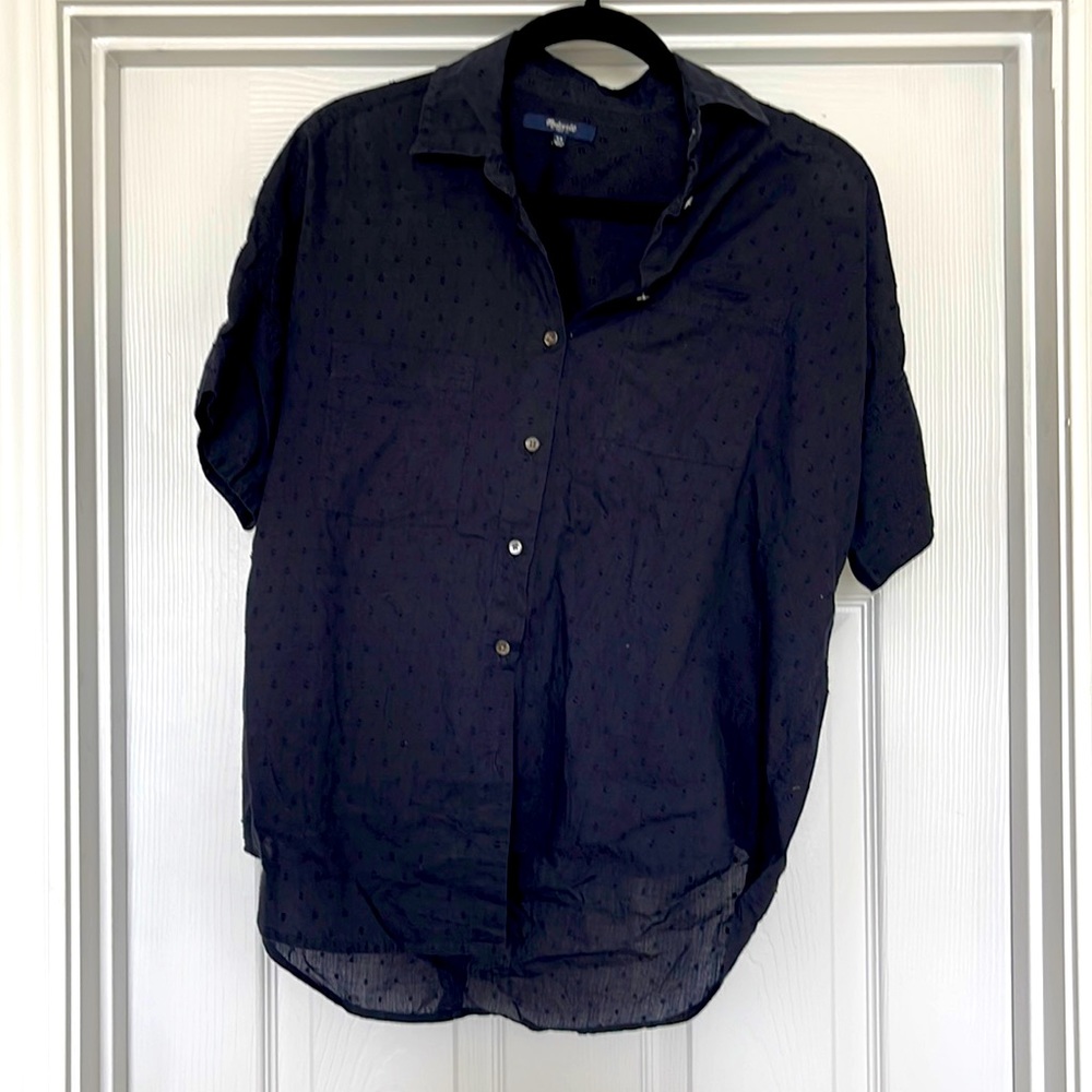 Madewell Navy blouse